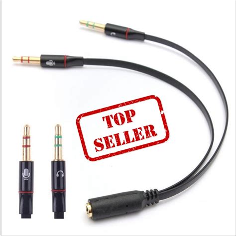 Jual Splitter Audio Jack Mm Female Ke Dual Mm Male Hifi Indonesia