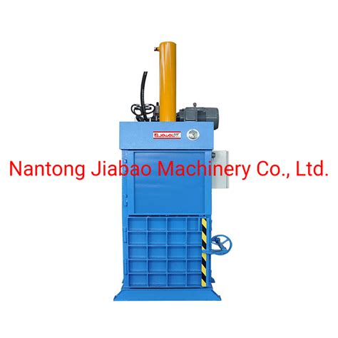 Vertical Hydraulic Carton Paper Cardboard Plastic Bottle Baler Waste