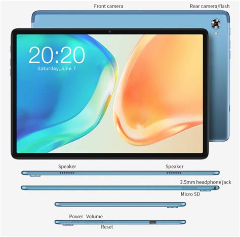 Teclast M40 Plus Nueva Tablet De 10 1 Con 8GB De RAM Y Android 12