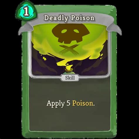 Deadly Poison Slay The Spire Rankings And Tier Lists Unduel