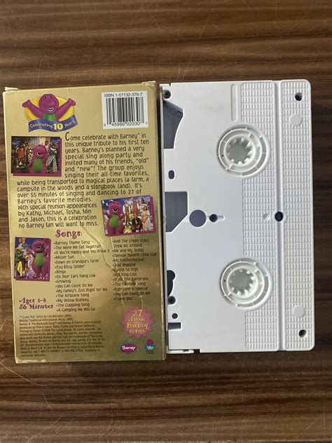 Barneys Sing And Dance With Barney Vhs Grelly Usa