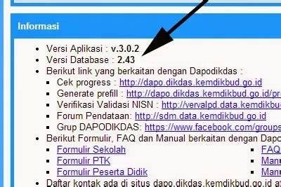Aplikasi Dapodikdas Terbaru 2015 Versi 3 0 2