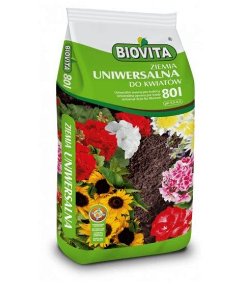 Ziemia Uniwersalna Do Kwiat W Biovita L Biovita Sklep Empik