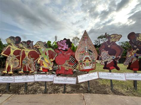 Traditional Puppet From Java Named Wayang Kulit Editorial Stock Photo