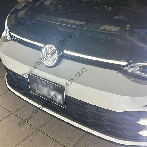 Vw Light Up Emblem For Golf Mk Equipped With