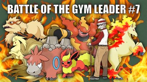 Battle Of The Gym Leader Blaine Pokemon Battle Revolution P