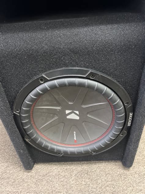 KICKER CAR AUDIO KICKER COMP R12 2-12" SUBS IN BOX Very Good | Buya