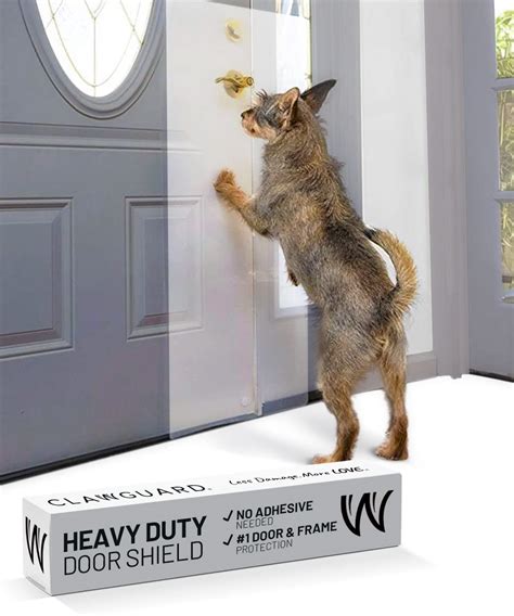 Heavy Duty CLAWGUARD - The Ultimate Door Scratch Shield, Frame & Wall ...