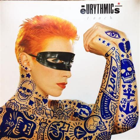 Eurythmics Touch album cover featured in Cover Bombing exhibiton ...