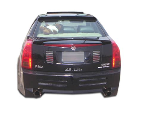 2006 Cadillac CTS Fiberglass+ Rear Bumper Body Kit - 2003-2007 Cadillac ...