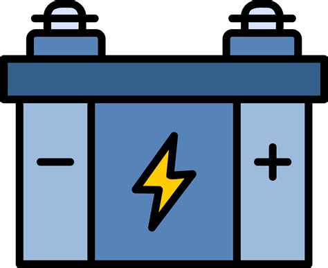 Car Battery Vector Icon 20510717 Vector Art At Vecteezy