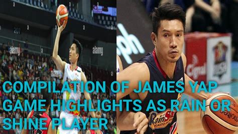 Compilation Of James Yap Game Highlights In Rain Or Shine Uniform