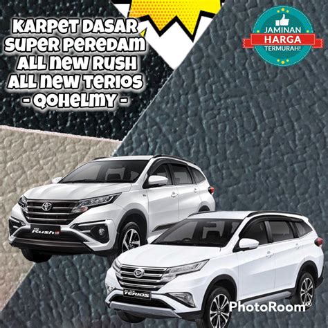 Jual KARPET DASAR MOBIL ALL NEW RUSH TERIOS PEREDAM Shopee Indonesia