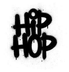 Graffiti font alphabet letters hip hop type Vector Image