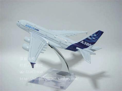 16cm Airplane Plane Model Airbus A380 Airline Aircraft Model Diecasts