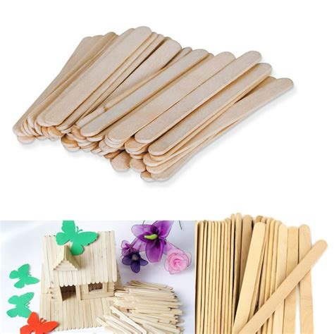 Natural Wooden Sticks Crafts Round Wooden Sticks Crafts Wooden Sticks