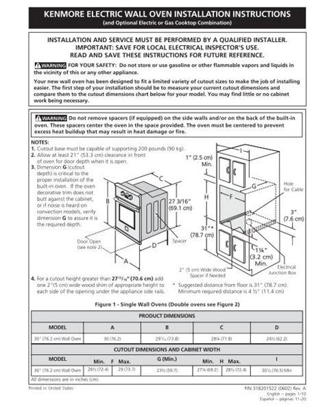 Kenmore Elite Instruction Manual