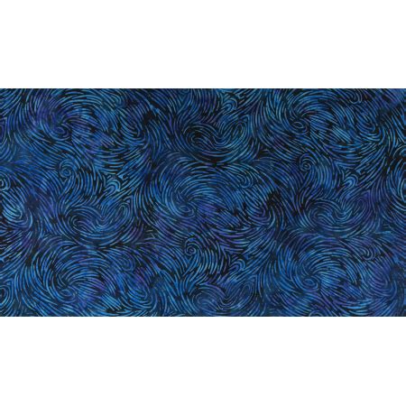 Jb Bl B Malam Batiks Vii Fingerprints Blue Batik Fabric Rjr