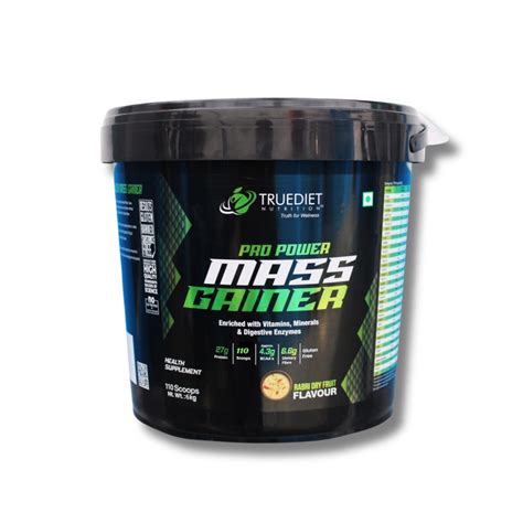 Mass Gainer Bucket Rabri Dry Fruit 6kg True Diet Nutrition