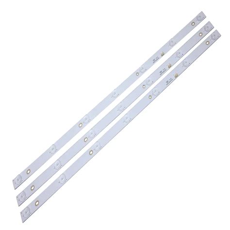 3pcs X 32 Inch LED Backlight Strips INSIGNIA ShineON 2D02296 REV E For