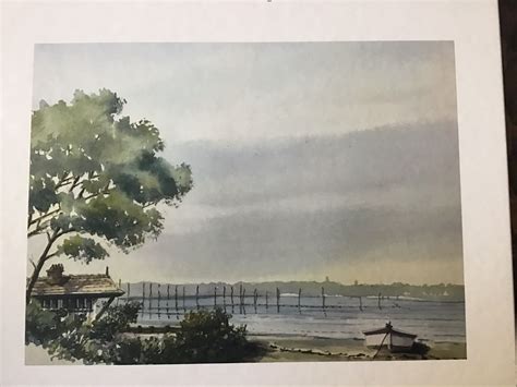 Épinglé par Hugues Bret sur Aquarelles watercolor Hugo Bret Paysage