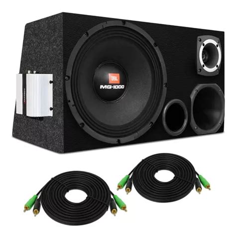 Caixa Trio Completa 740w Woofer Jbl Selenium 12 Driver