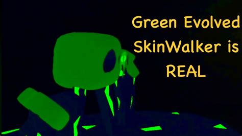 Green Evolved SkinWalker Is REAL In Cube Runners YouTube