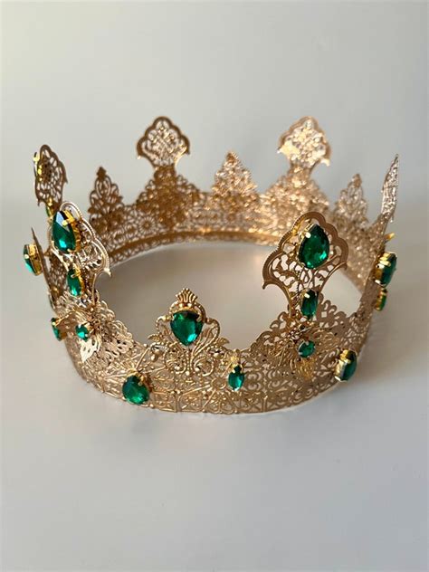 King Crown For Man Rose Gold Crown Queen Crown Prom Crown