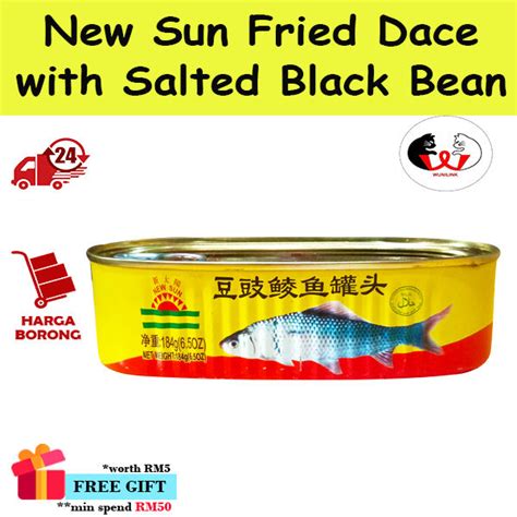 New Sun Fried Dace With Salted Black Bean G Lazada