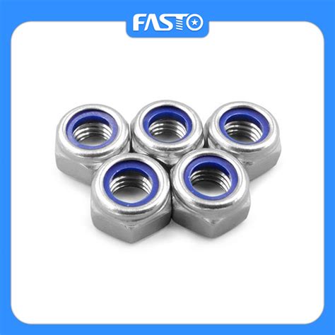 China Hex Nuts Plastic Insert Nylon Lock Nut Manufacturer And Supplier