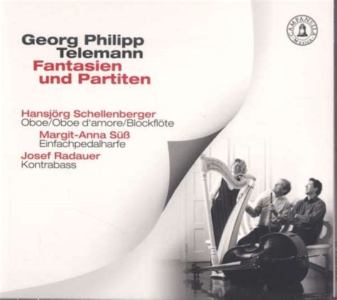 Georg Philipp Telemann Fantasien für Oboe solo Nr 1 12 2 CDs jpc