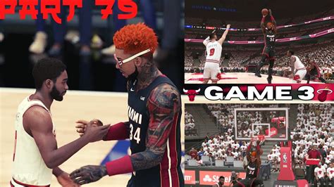 Nba K My Career Ps Gameplay Part Round Game Vs The Bulls