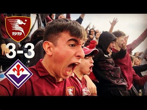 DIAsessuali LIVE REACTION DALLO STADIO SALERNITANA FIORENTINA 3 3