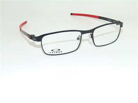 New Oakley Tincup Rx Eyeglasses Frame Satin Blackred