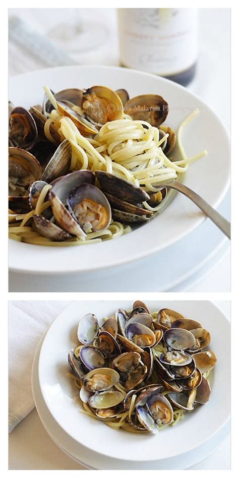 Linguine Alle Vongole Recipe Crazy Delicious Italian Pasta With Clams