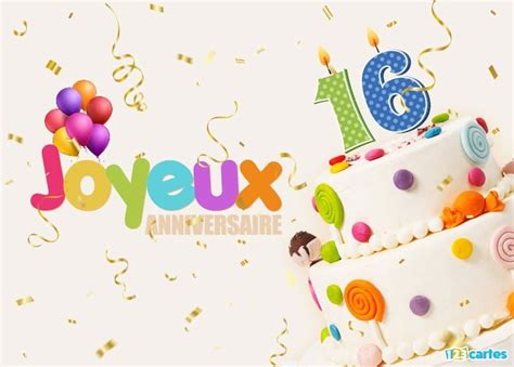 Texte Anniversaire 16 Ans Fille Gratuit Elevagequalitetouraine