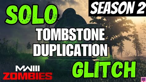 New Solo Tombstone Duplication Glitch Season Unlimited Legendary