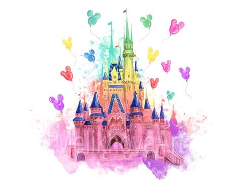 Disney Watercolor Backgrounds