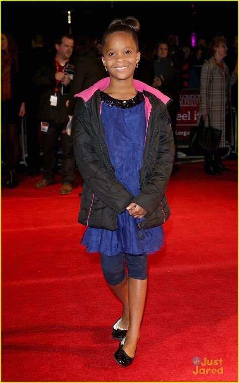 Quvenzhane Wallis Beasts Of The Southern Wild London Premiere