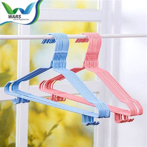 Twin Hanger Coating Gantungan Baju Isi Pcs Lazada Indonesia