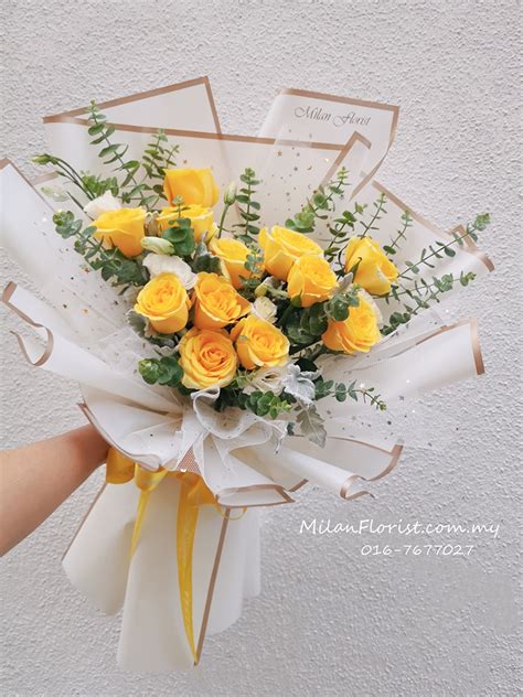 Milan Florist Roses Bouquet 米兰玫瑰花束 136 Milan Florist