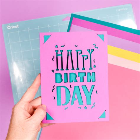 Easy Cricut Cards With No Card Mat Required Angie Holden The Country