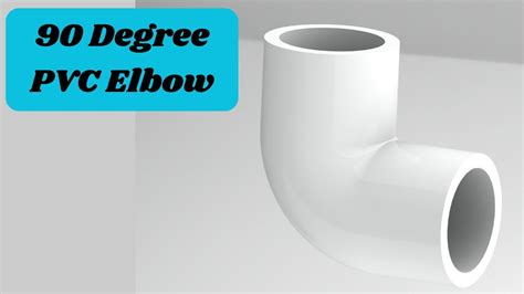 90 Degree Pvc Elbow Exercise 12 Solidwork Tutorial Solidtrouble