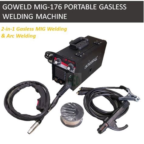 Goweld Mig In Portable Gasless Inverter Arc Welding Machine