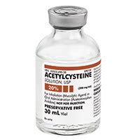 Acetylcysteine Solution Approved For Inhalation Or Oral Administration