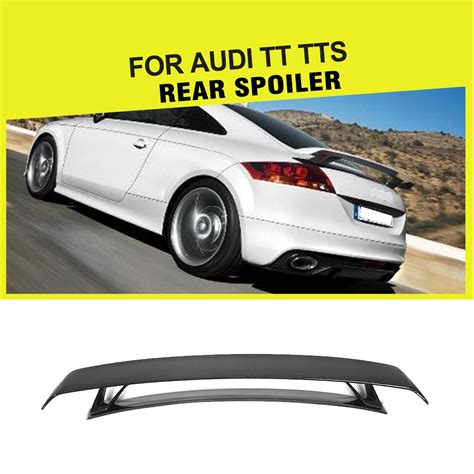 Fibra De Carbono Frp Cauda Spoiler Traseiro Tronco Boot Asa Double Deck