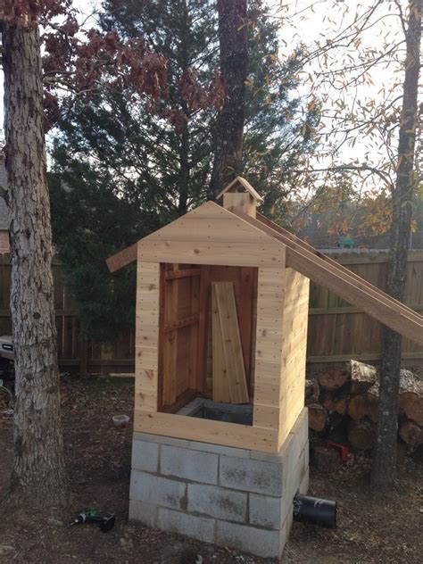 Diy Creative Ideas Diy Cedar Smokehouse