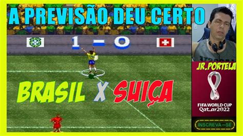 Copa Do Mundo Qatar Jogo Brasil X Sui A Super Nintendo Snes