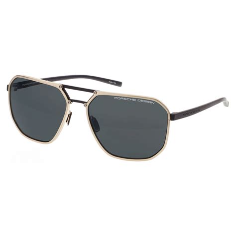 Porsche Design P´8971 Sunglasses Black Gold Grey Porsche Design Eyewear Avvenice