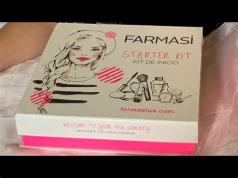 Farmasi Starter Kit Unboxing Youtube